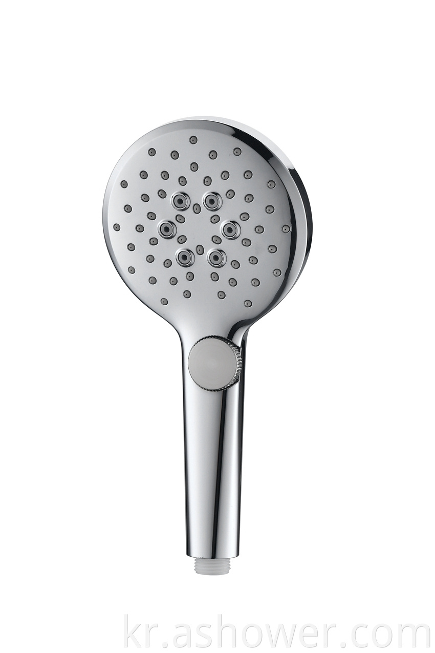 120mm Four Function Flow Adjustment Round Hand Shower